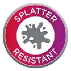 splatter resistant icon